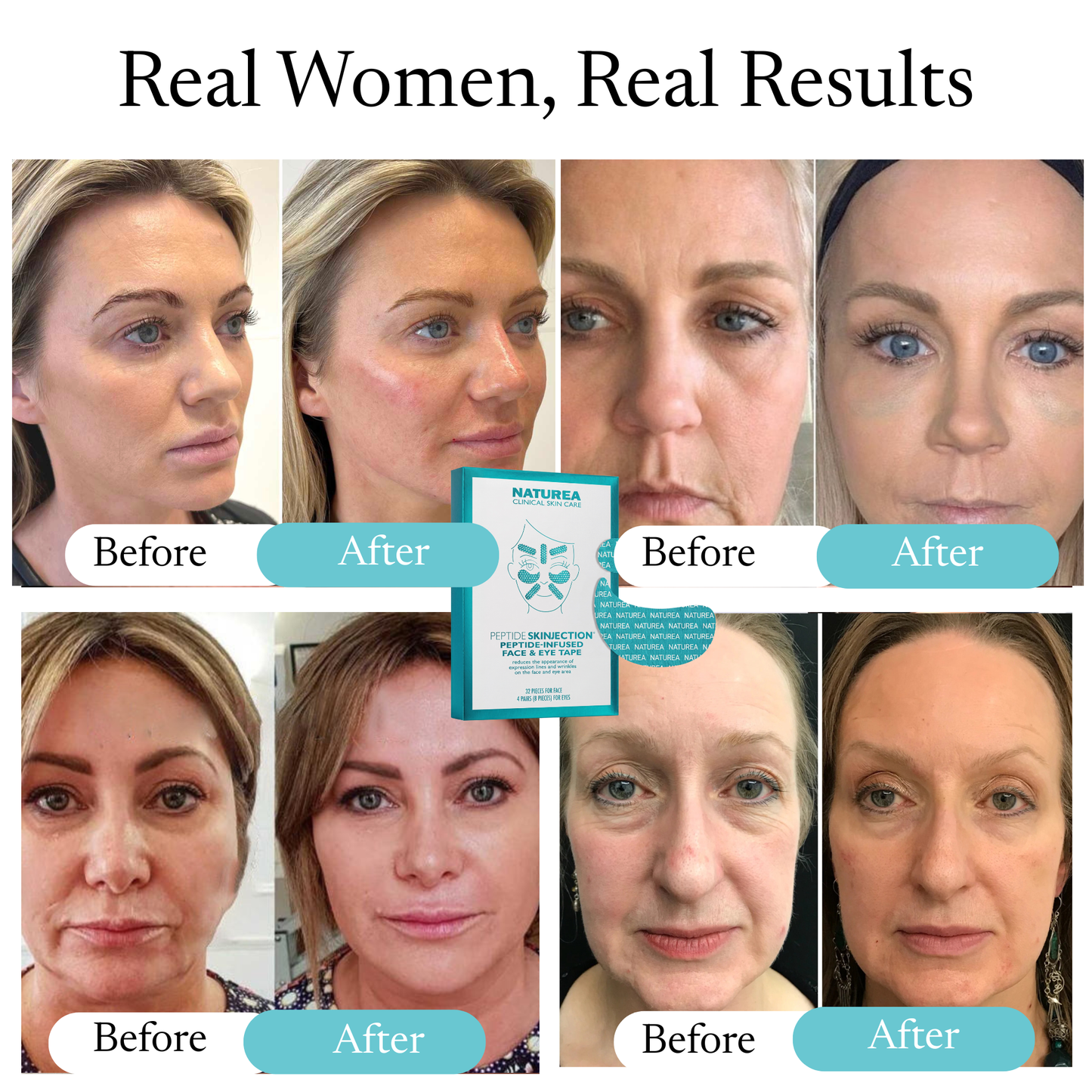 Peptide Infused Face & Eye Tape