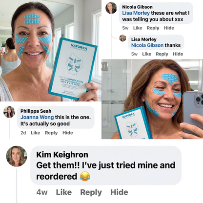 Peptide Infused Face & Eye Tape