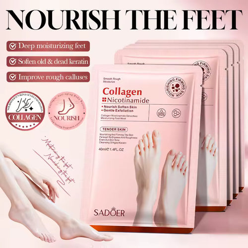 Deep Hydration Collagen Foot Masks