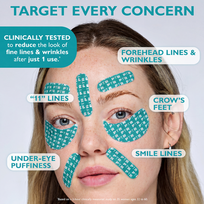 Peptide Infused Face & Eye Tape
