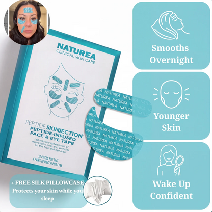 Peptide Infused Face & Eye Tape